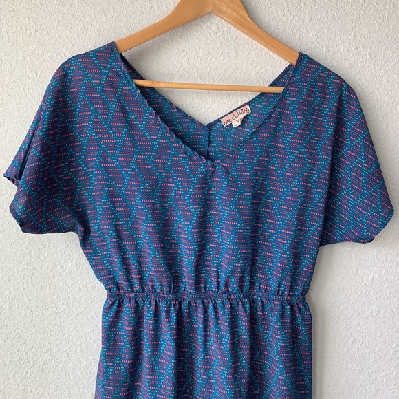 One Clothing | Multicolor Fun Print Mini Dress - Picture 4 of 7